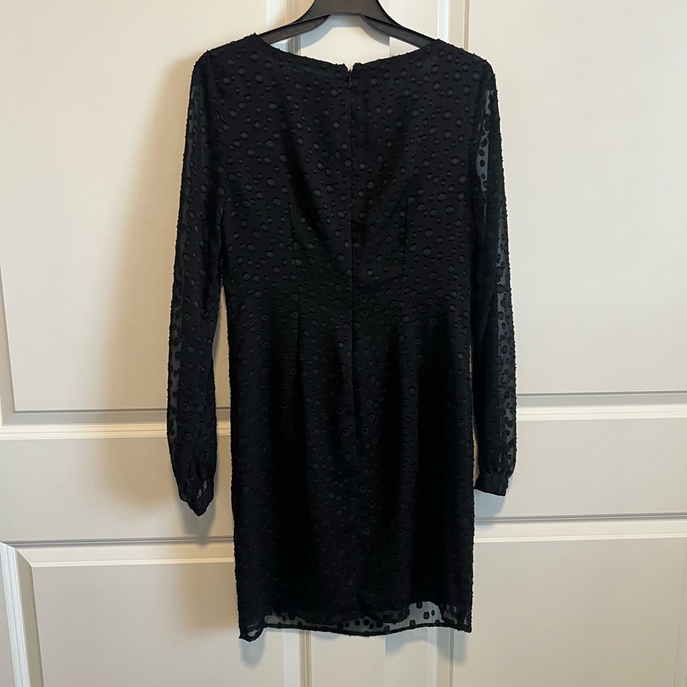 Ann Taylor Black Long Sleeve Dress